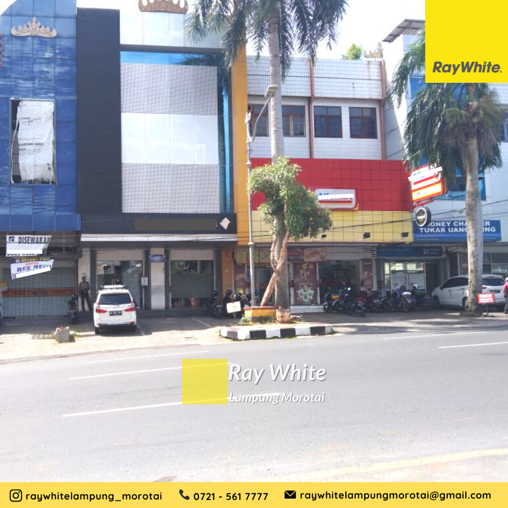 RUKO 3 LANTAI DI JL.KARTINI TANJUNG KARANG PUSAT