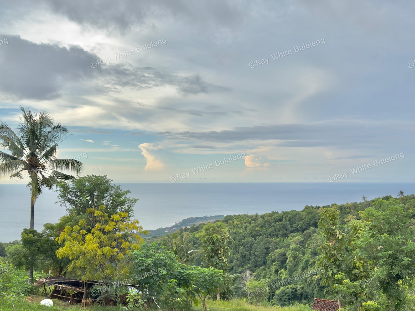 LAND WITH OCEAN AND HILLS VIEW, ONLY 15 MINUTES FROM LOVINA BEACH