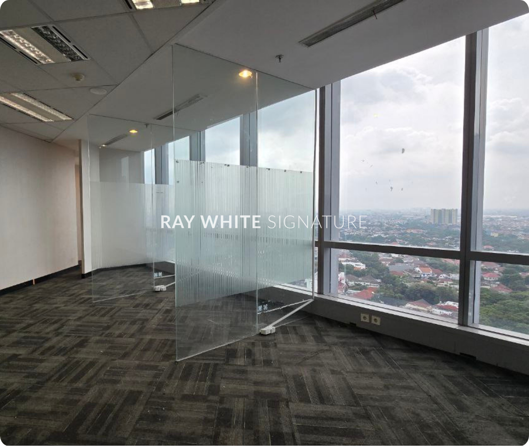 Dijual Office Space di Gedung The City Tower Jl MH thamrin lantai tinggi
