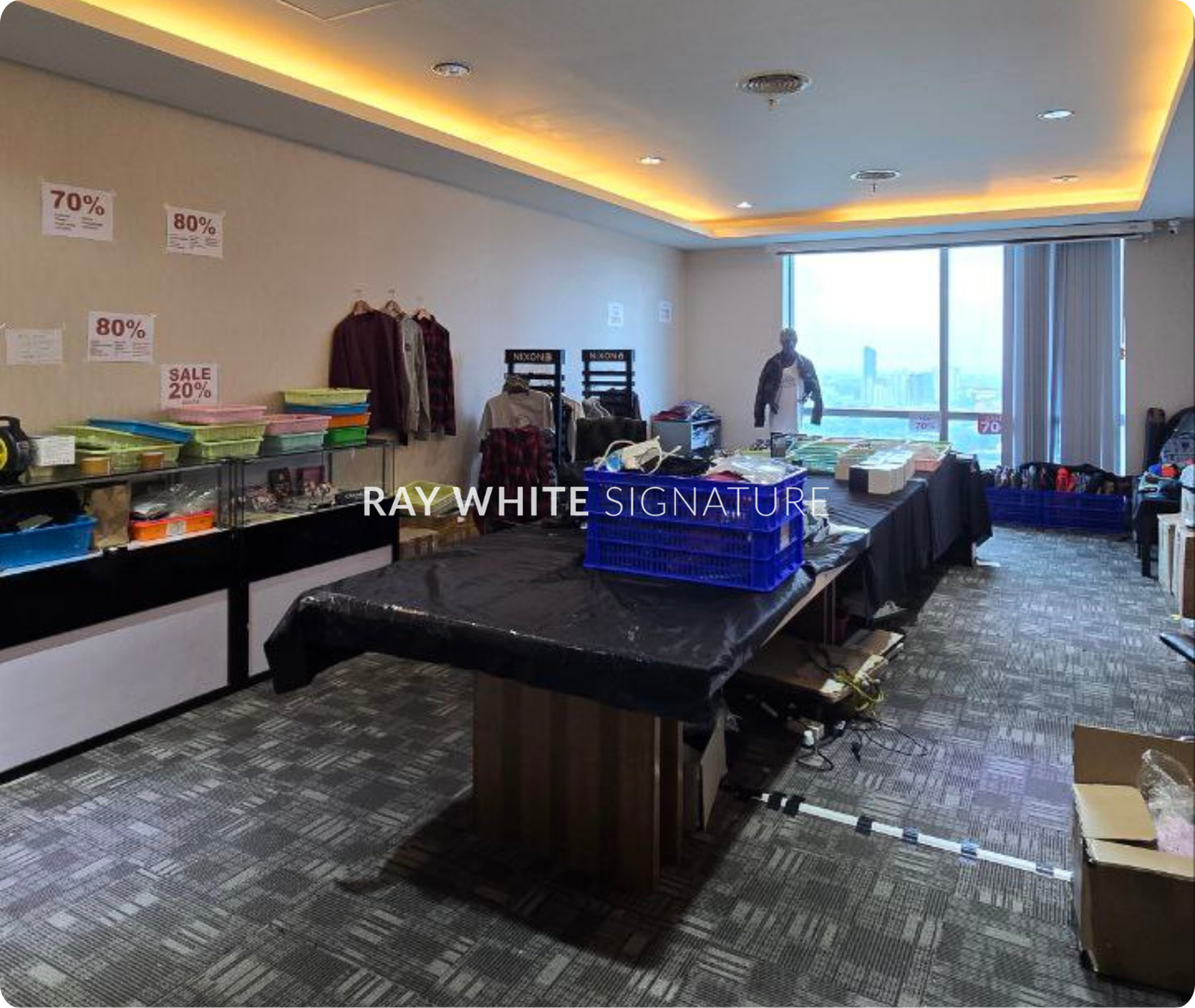 Dijual Office Space di Gedung The City Tower Jl MH thamrin lantai tinggi