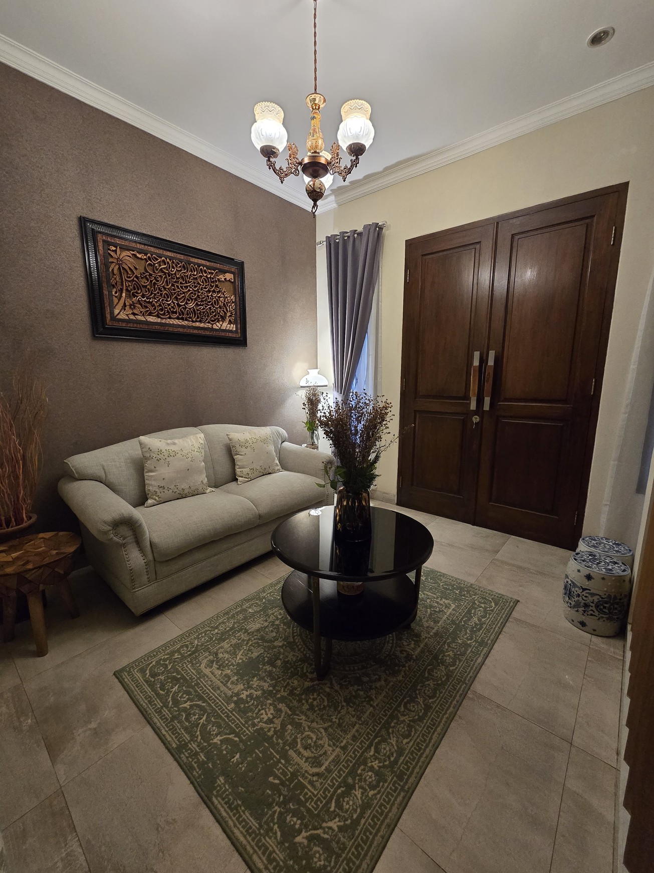 Rumah siap huni di BSD CITY NUSA LOKA, ROW Jalan besar 12 meter