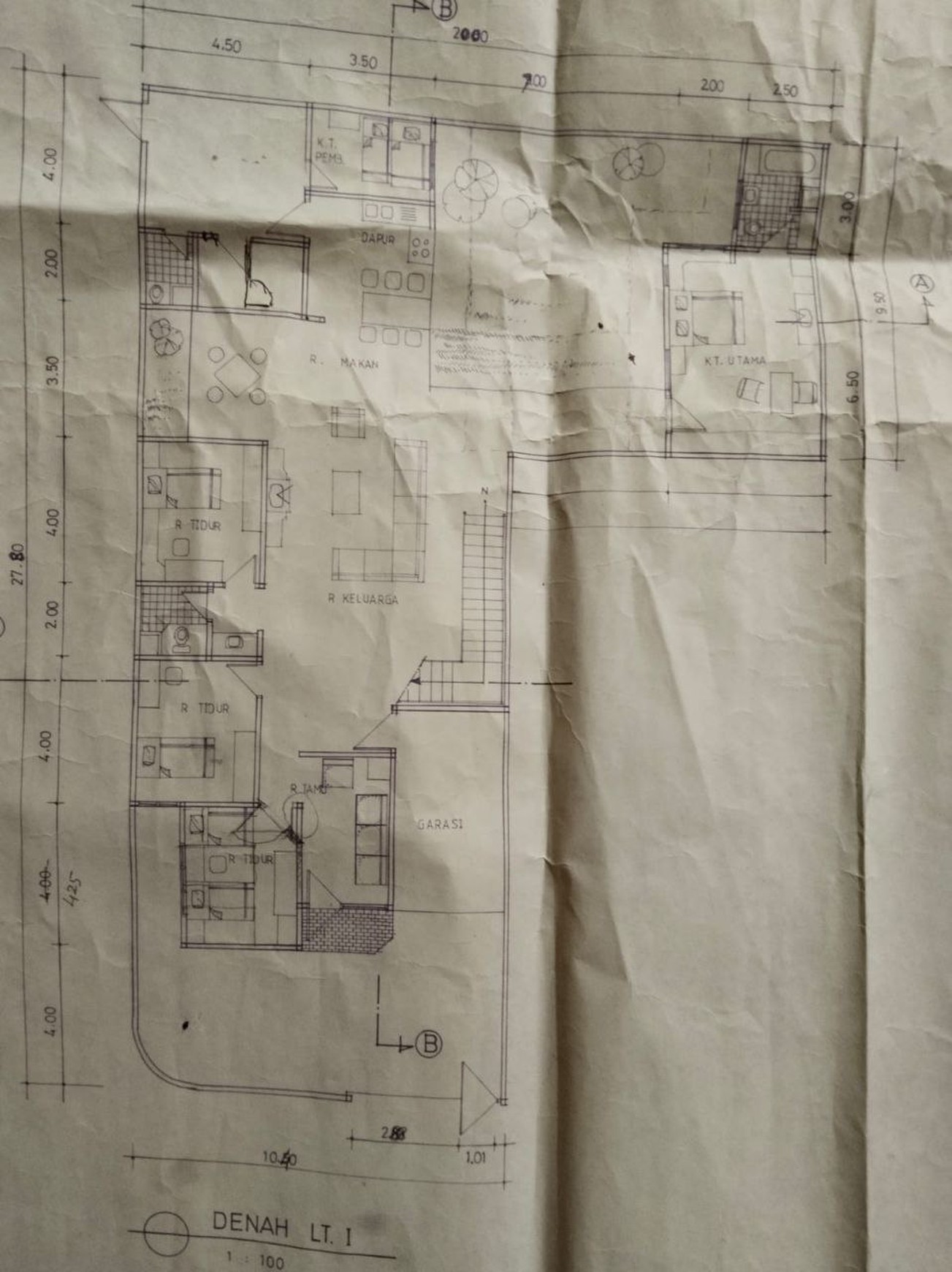Dijual Rumah 2 Lantai di Jl. Bulujaya, Surabaya Barat