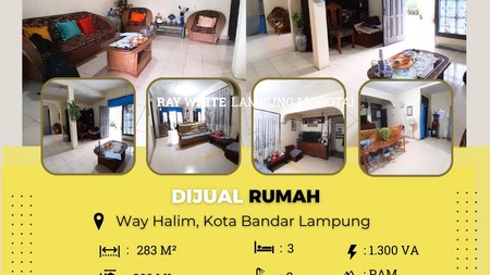 DIJUAL RUMAH MURAH DI WAY HALIM