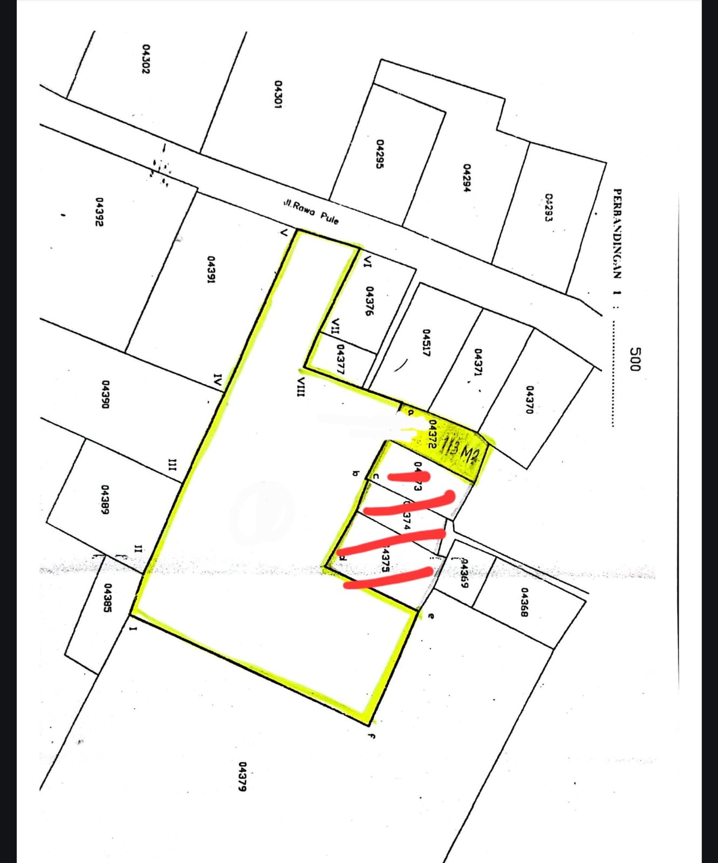 Dijual Tanah di Srengseng Sawah, Depok