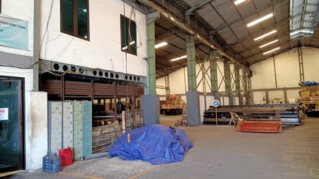 Gudang Dijual di Margomulyo Surabaya luas 1500 siap pakai  
