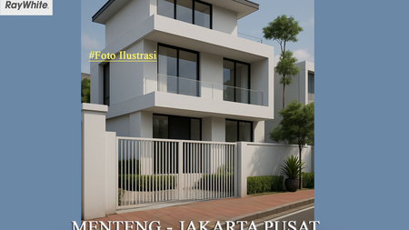 FOR SALE Rumah Komersial Hitung Tanah Area Bagus Dekat MH Thamrin Menteng Jakarta Pusat  #Ev