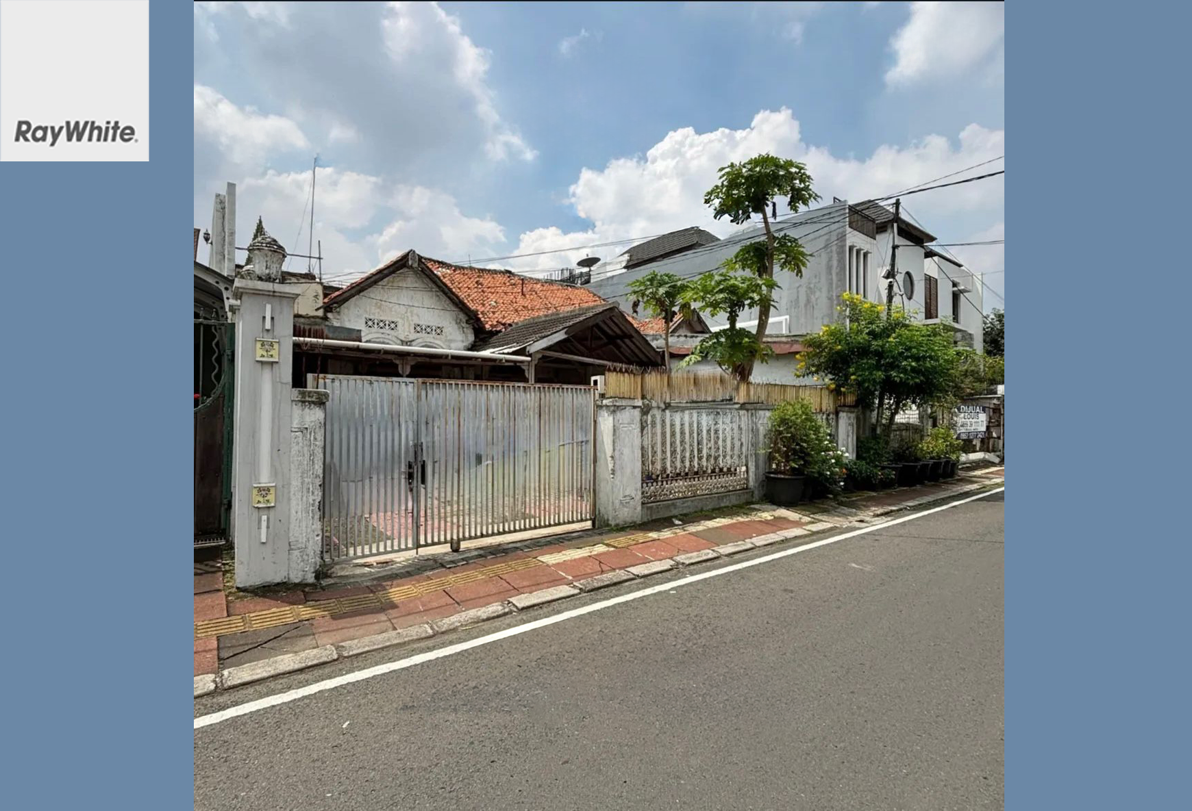 FOR SALE Rumah Komersial Hitung Tanah Area Bagus Dekat MH Thamrin Menteng Jakarta Pusat #Ev