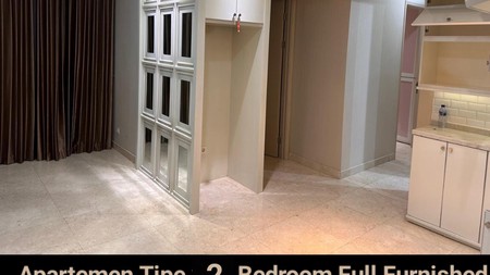 Dijual Apartemen La Riz Mansion Tipe 2 Bedroom Pakuwon Mall Full Furnished Baru Gress Siap Huni Lantai 36 Best City View