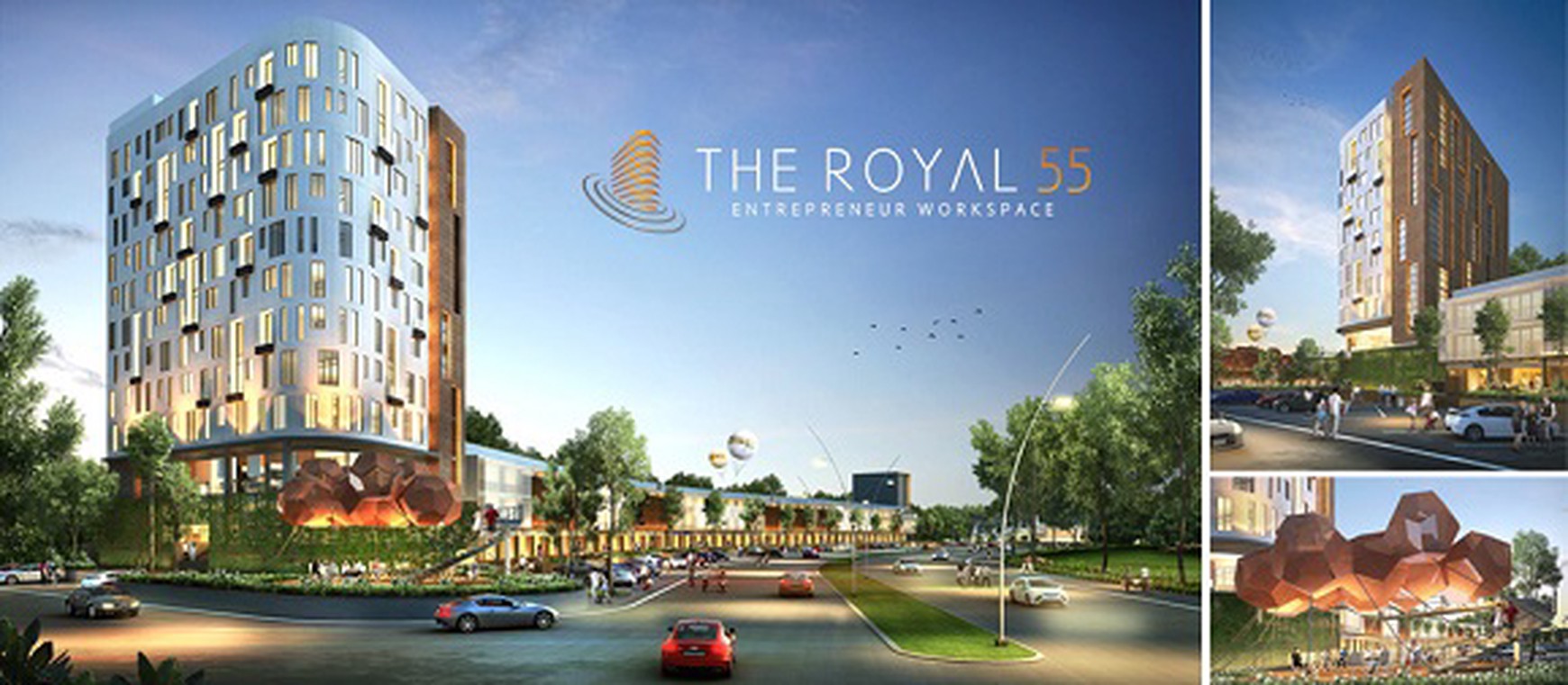 3 unit KANTOR SIAP PAKAI FULL FURNISHED THE ROYAL 55, Royal Residence, Surabaya Barat