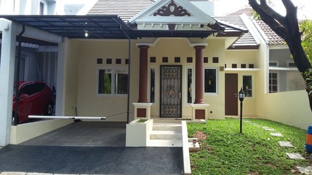 dijual cepat rumah cantik, murah, strategis, siap huni, Graha Raya Fedora III, Bintaro