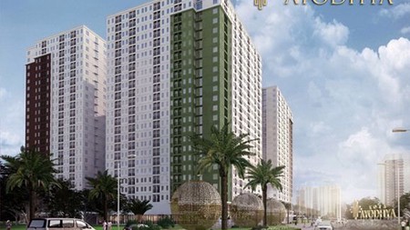 hanya 425jt dijual cepat apartemen Ayodhya Alam Sutera, sangat strategis, tengah kota, dekat Toll, siap huni.