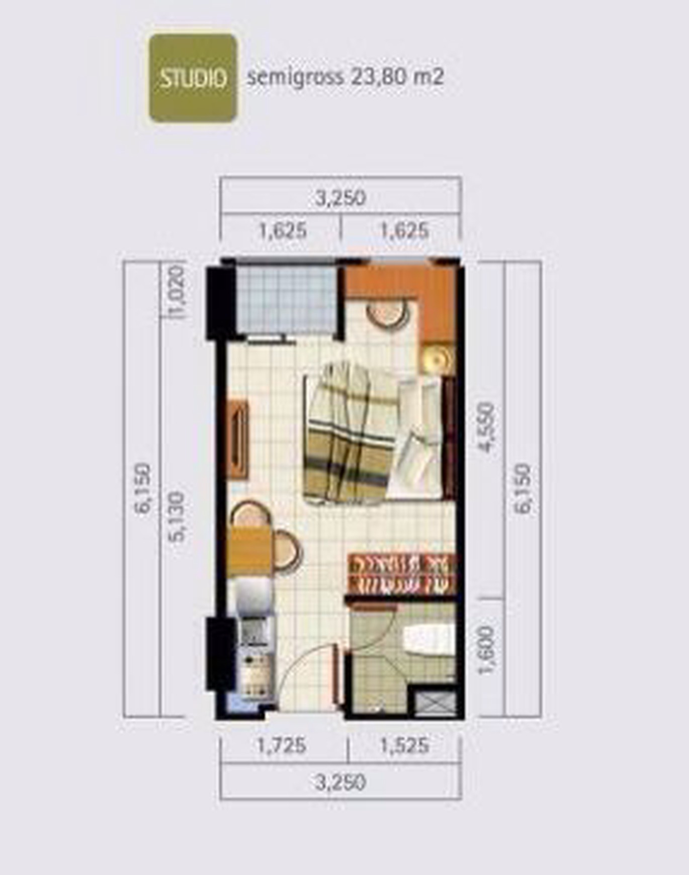 hanya 425jt dijual cepat apartemen Ayodhya Alam Sutera, sangat strategis, tengah kota, dekat Toll, siap huni.