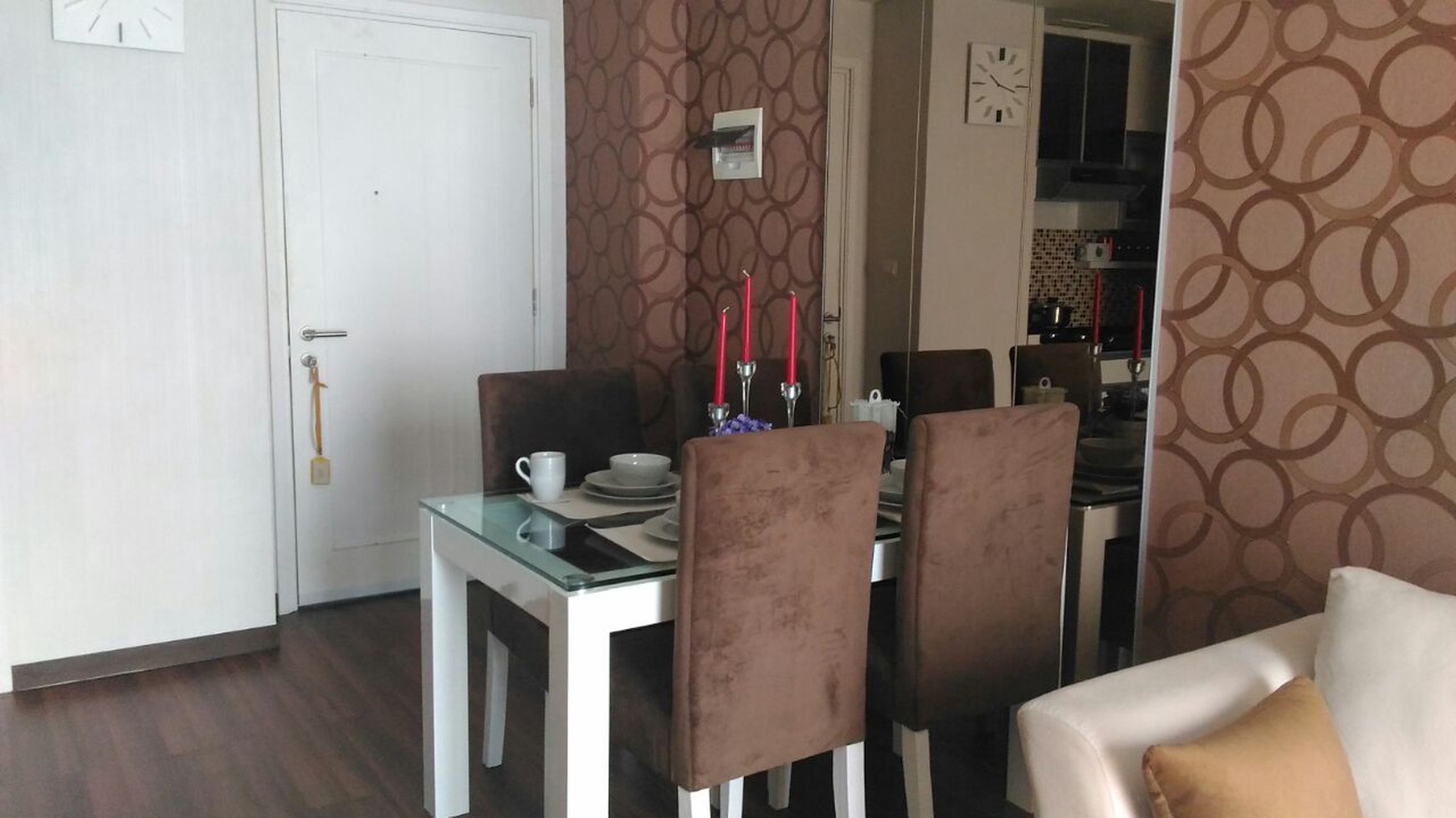 dijual cepat apartemen strategis siap huni Type 2BR, siap huni, Silkwood Residence Maple Tower, Alam Sutera Tangerang Selatan