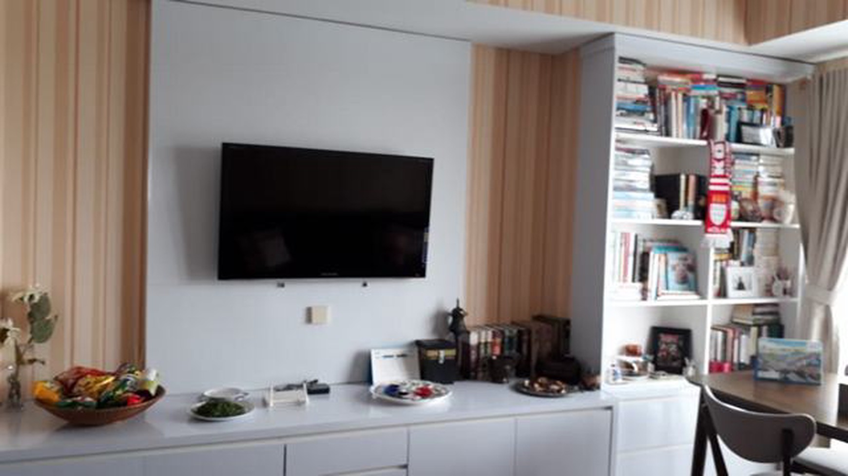 dijual cepat apartemen bsd casa de parco tower orchidea type 2BR, siap huni