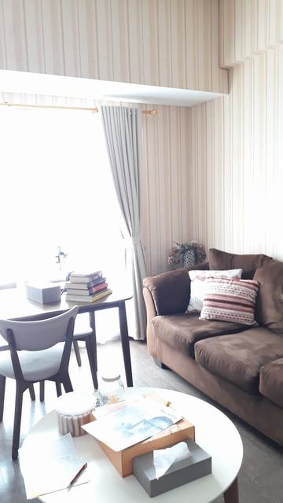 dijual cepat apartemen bsd casa de parco tower orchidea type 2BR, siap huni