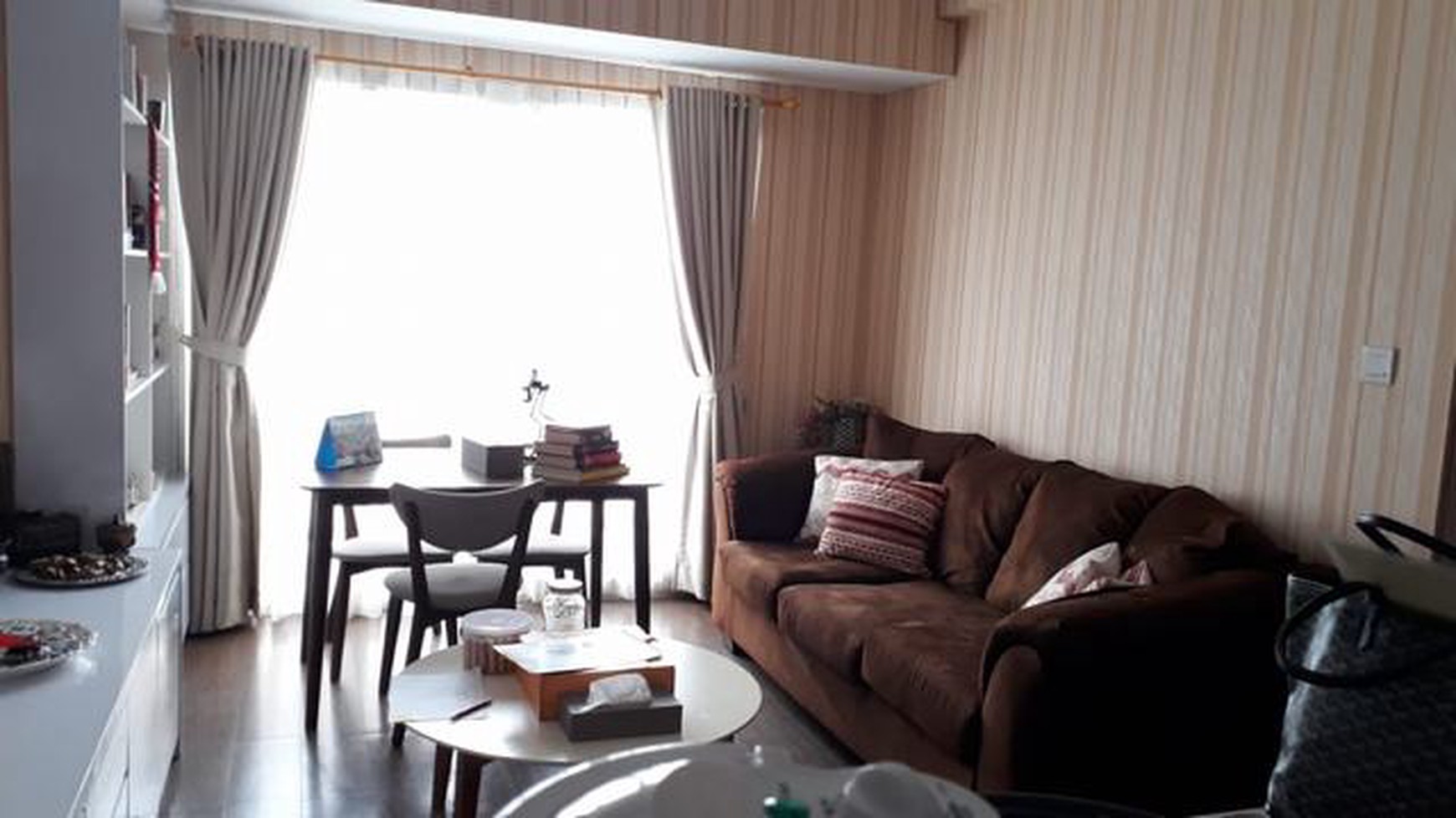 dijual cepat apartemen bsd casa de parco tower orchidea type 2BR, siap huni