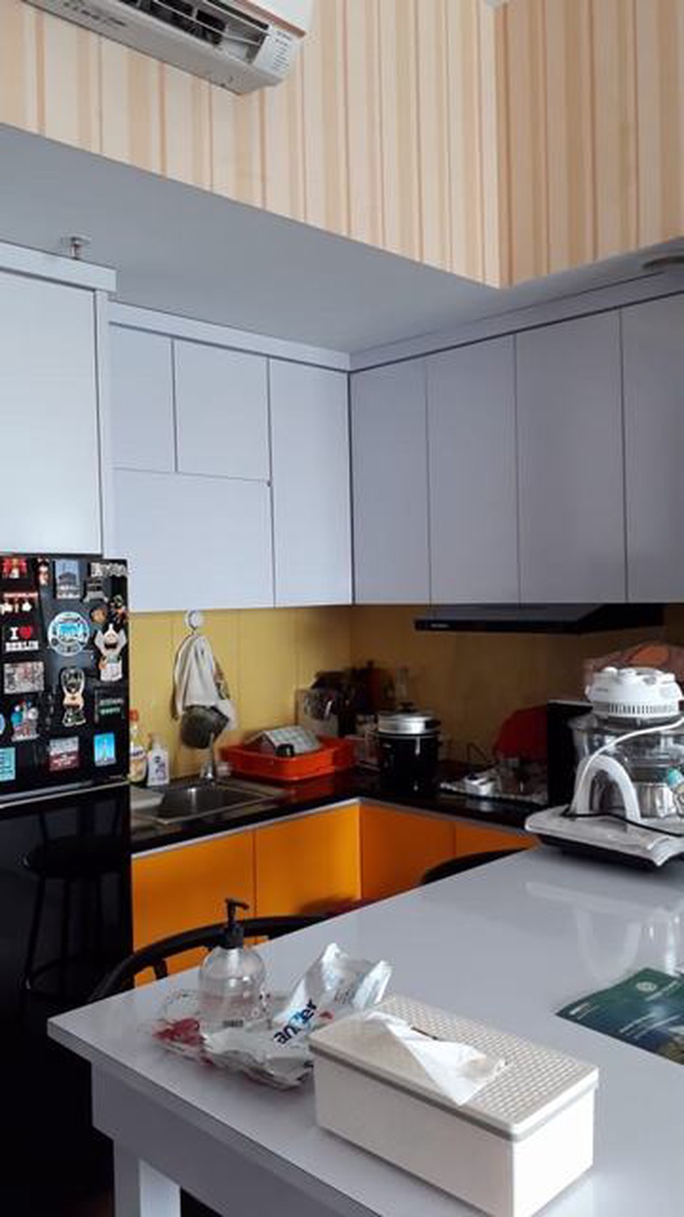 dijual cepat apartemen bsd casa de parco tower orchidea type 2BR, siap huni