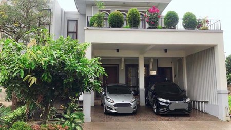 dijual cepat rumah shm.pembayaran bisa kpr, di anthea puspitaloka bsd city, siap huni