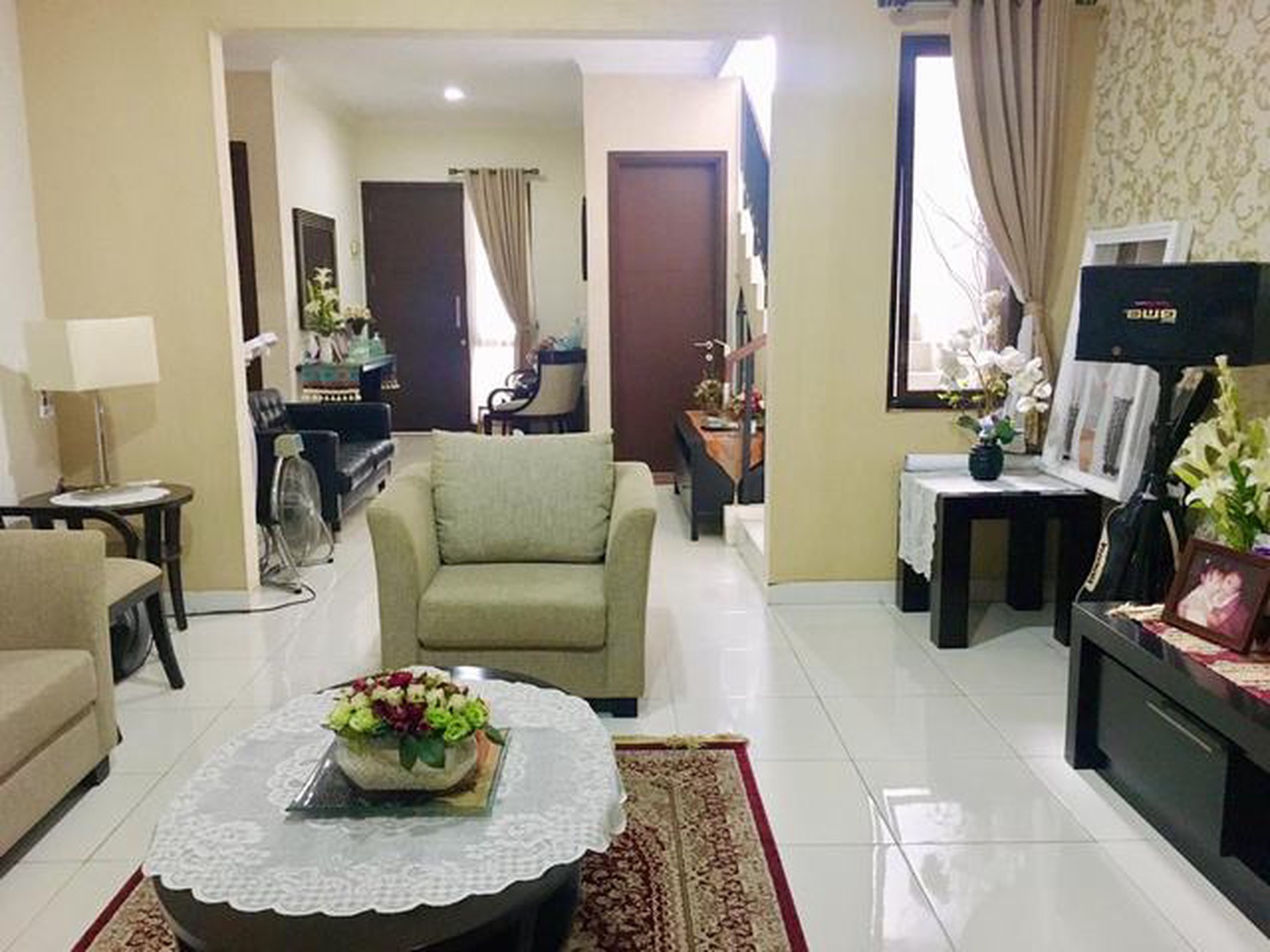 dijual cepat rumah shm.pembayaran bisa kpr, di anthea puspitaloka bsd city, siap huni