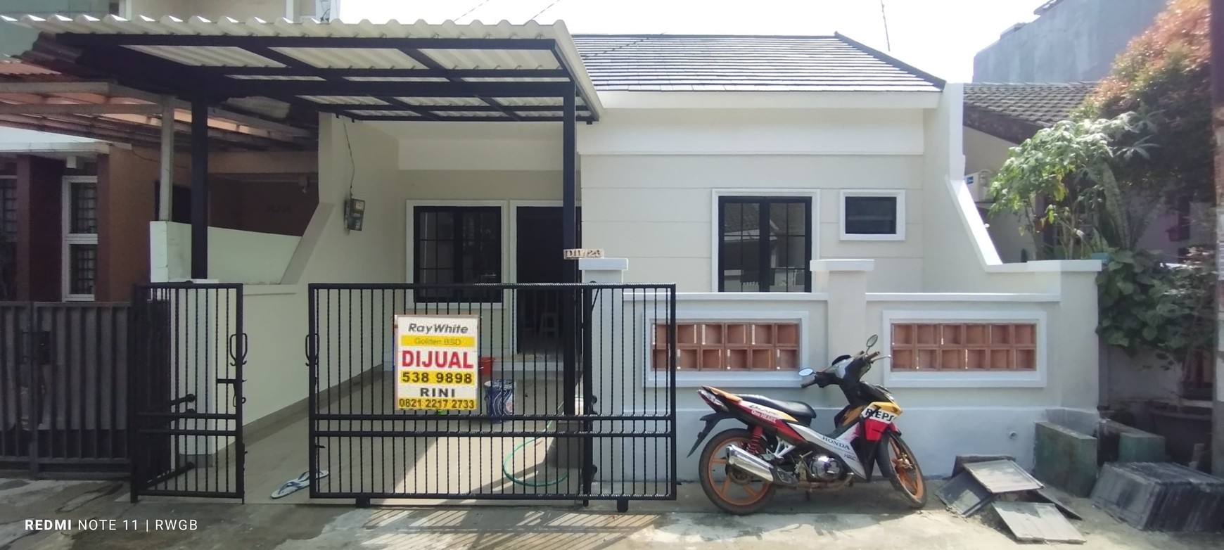 Dijual cepat rumah di jalan pinus griya loka bsd city strategis murah siap huni