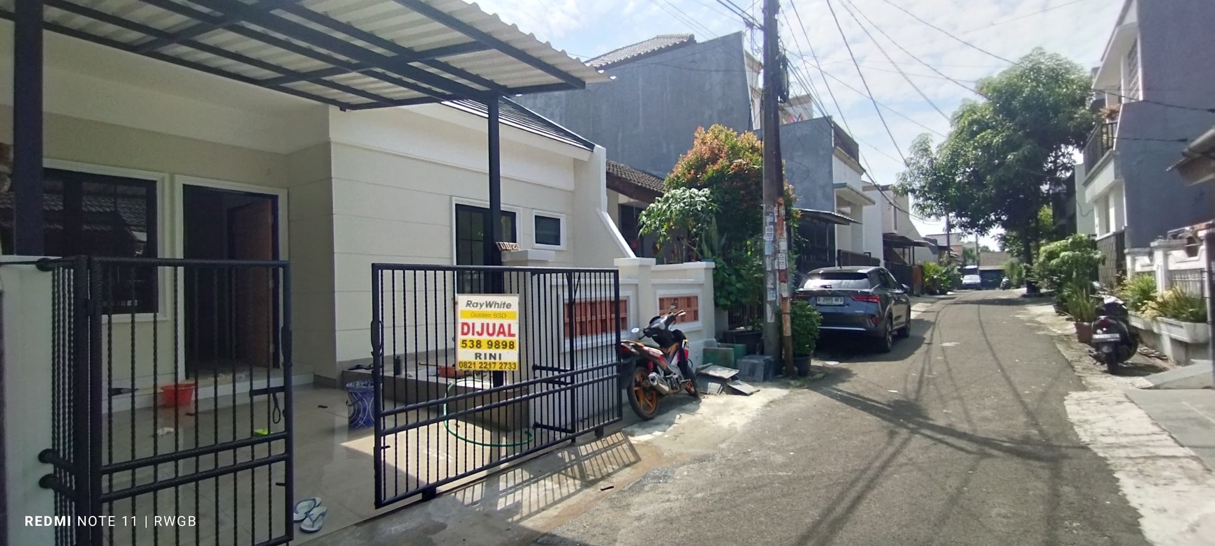 Dijual cepat rumah di jalan pinus griya loka bsd city strategis murah siap huni