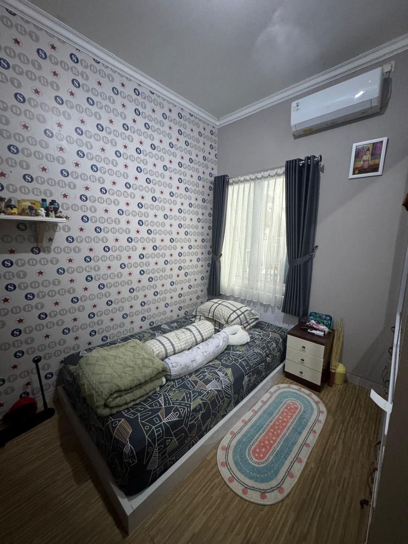 Rumah 2 Lantai SHM Siap Huni + Rooftop @Graha Bunga