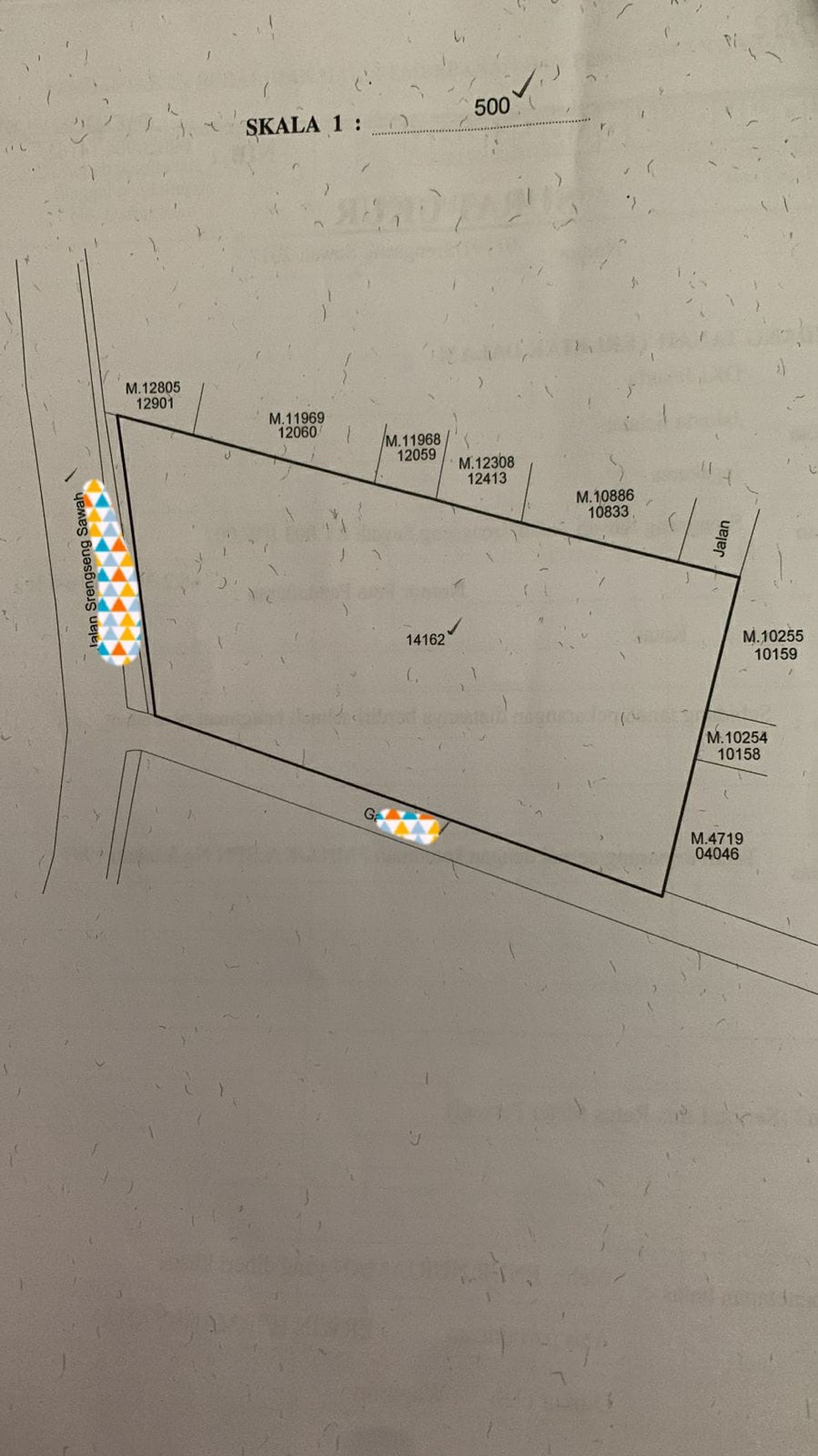 Tanah Lokasi Strategis Cocok untuk Kostan & Usaha di Srengseng Sawah