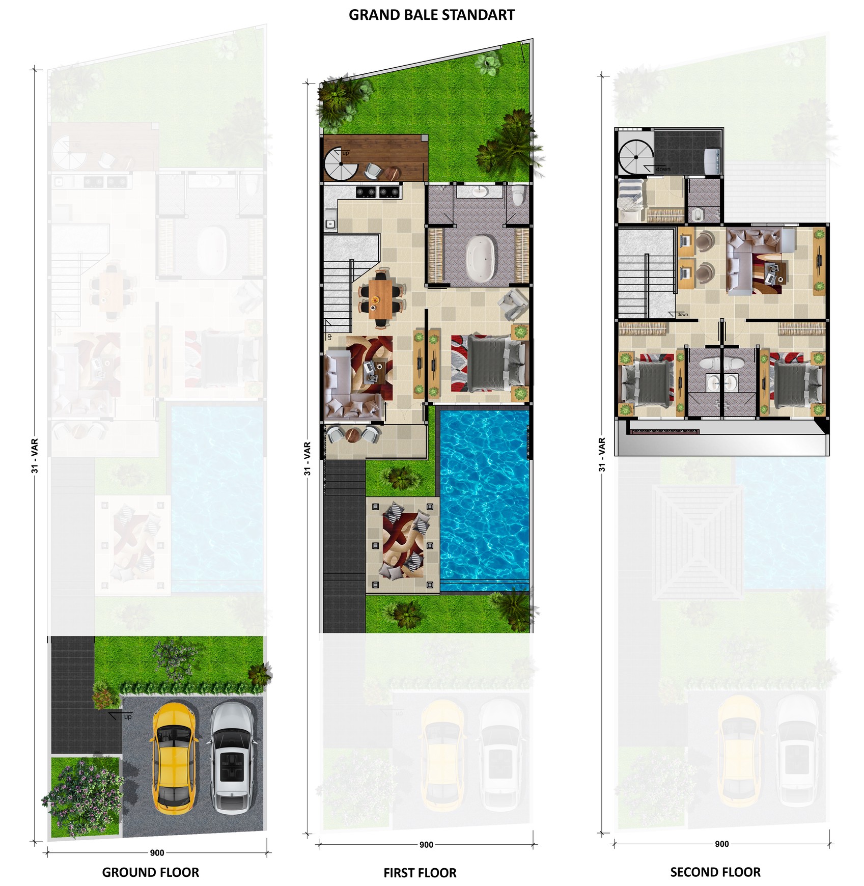 Rumah Siap Bangun Dalam Perum Grand Bale Home & Resort Bangunjiwo Kasihan Bantul