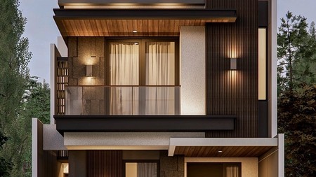Dijual Rumah 2 lantai di Northwest Lake Surabaya