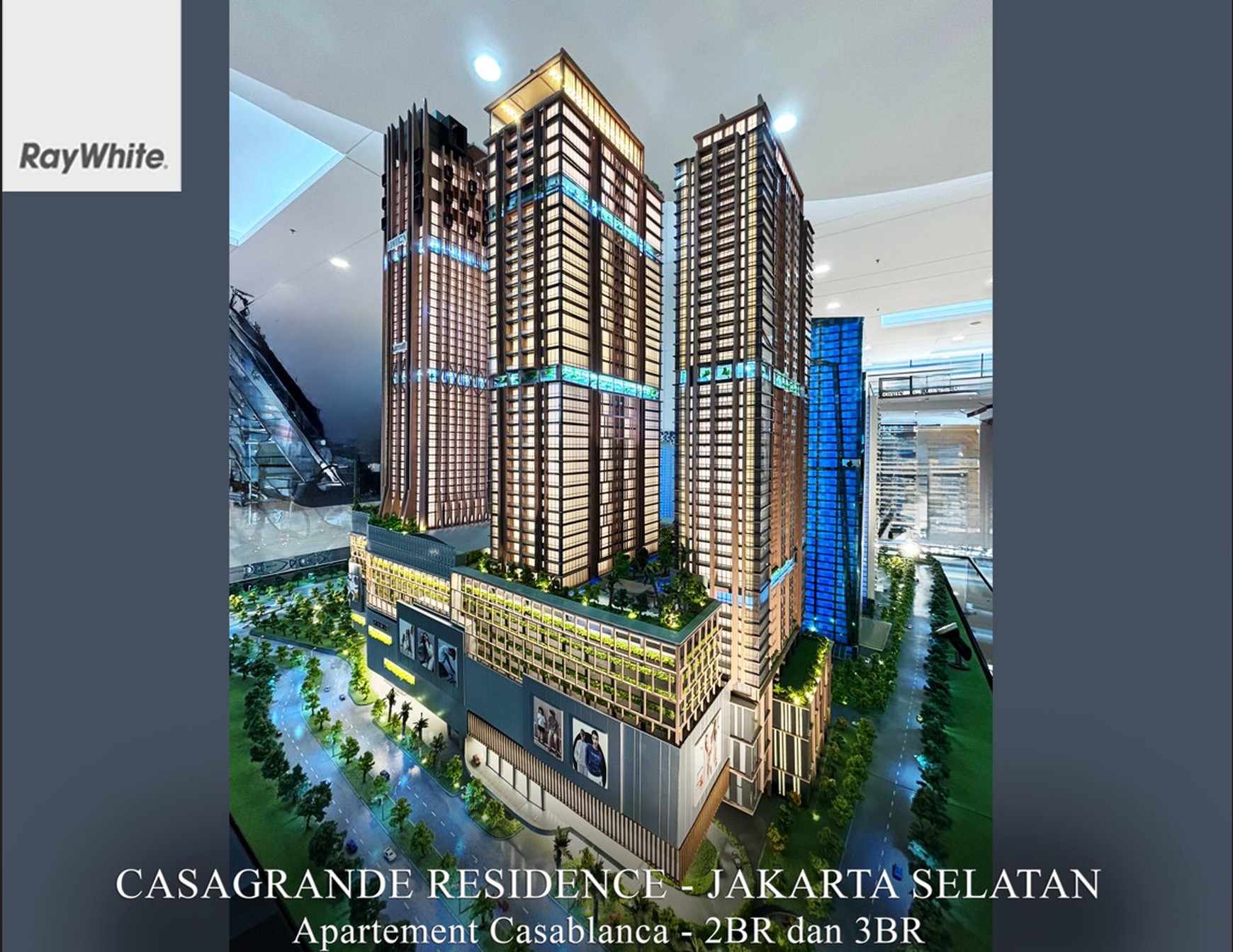 FOR SALE Apartemen Casablanca Casagrande Tower Eluna , Phase III di Kota kasablanca tahap 2 Tebet Jakarta Selatan