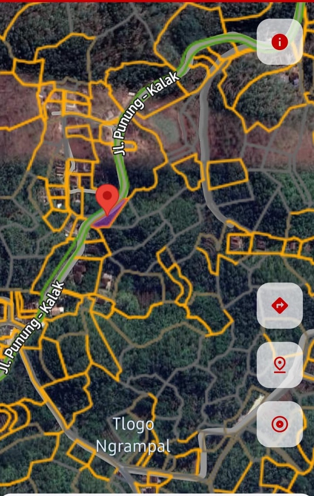 Tanah Luas 735 Meter Persegi Lokasi Strategis Dekat Kawasan Wisata Pacitan 