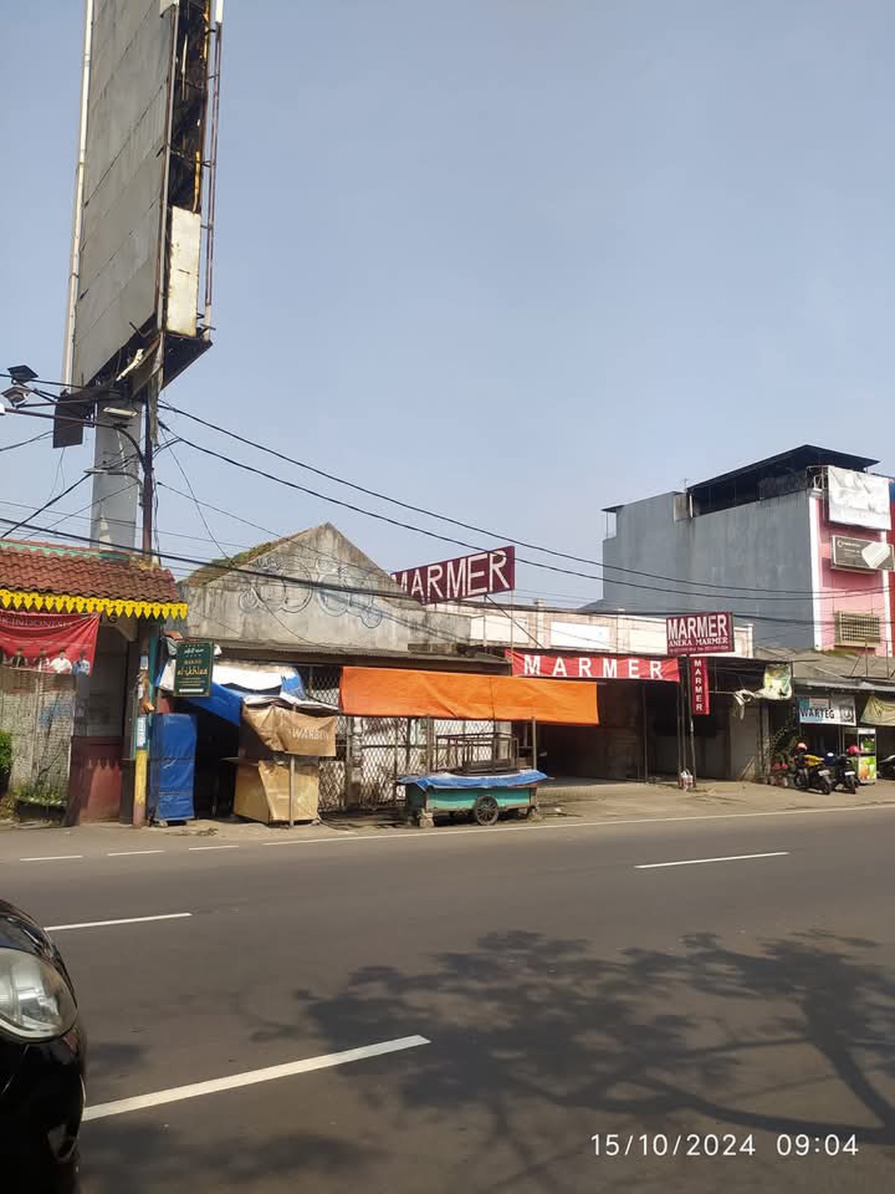 Lahan Komersial di jalan Raya Serpong dekat dengan alam sutera