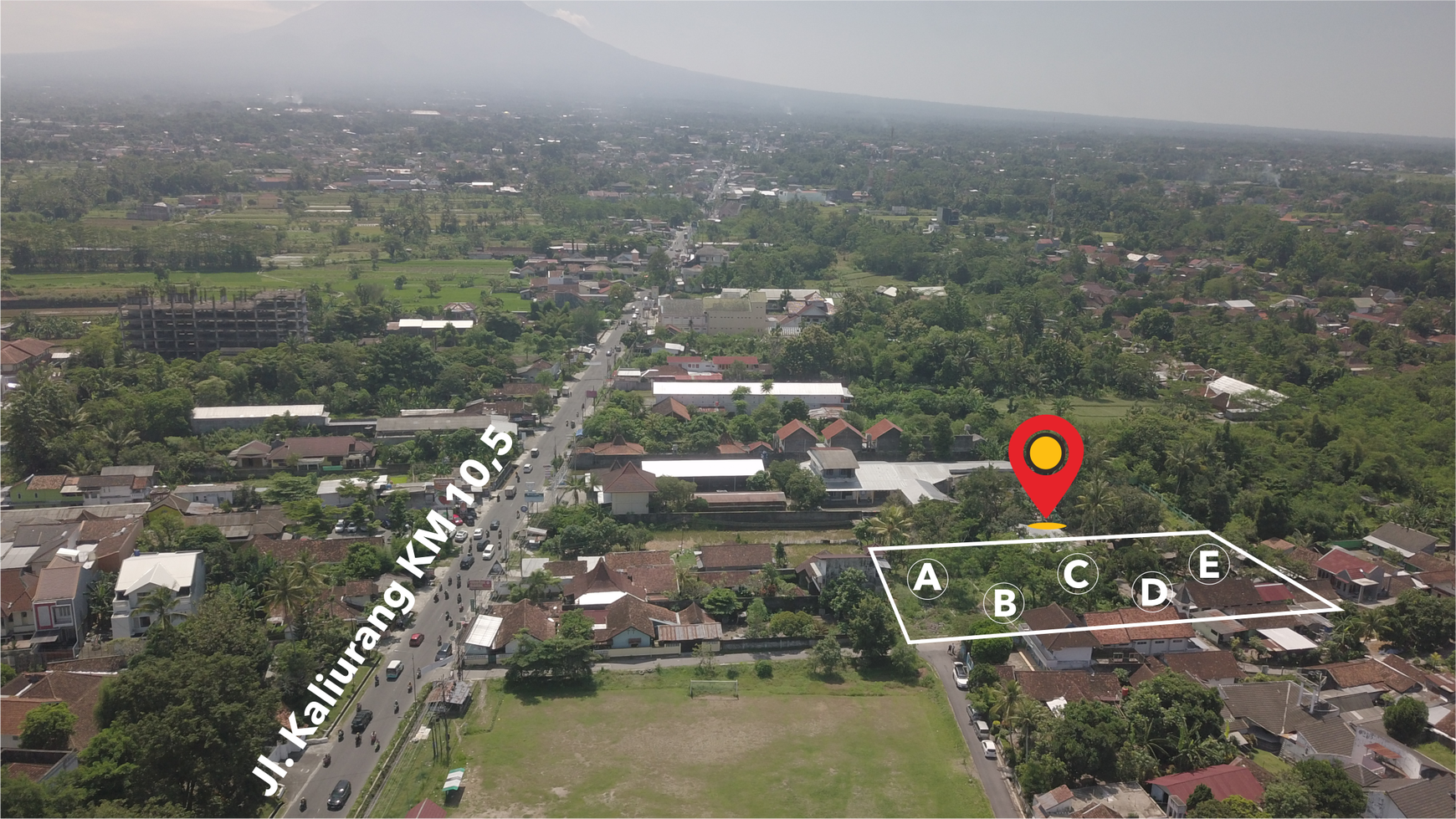 Tanah Kavling Lokasi Jalan Kaliurang Km 10.5 sinduharjo Ngaglik Sleman