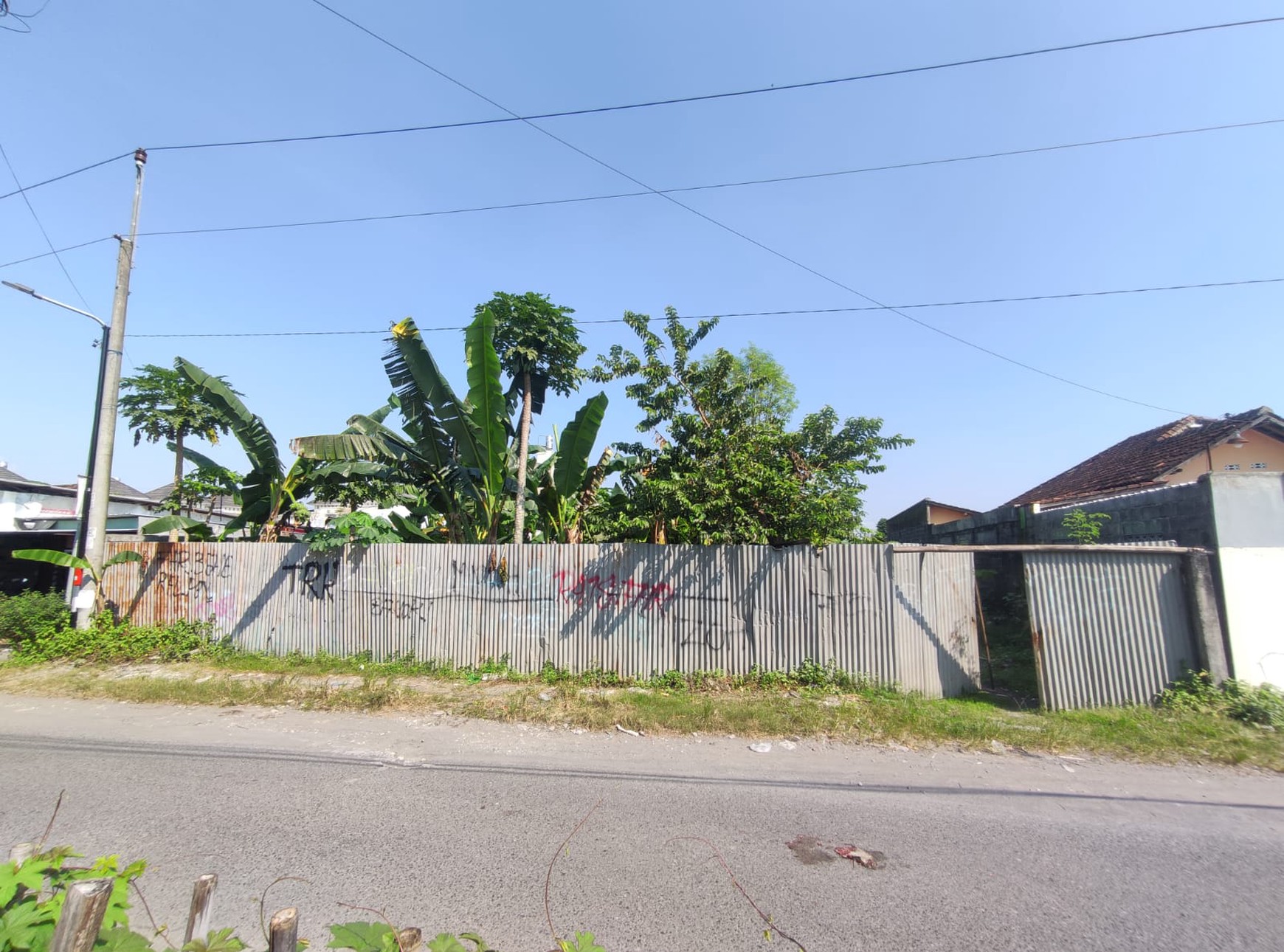 Tanah 1256 Meter Persegi Lokasi Dekat Universitas Widya Mataram Ngestiharjo Kasihan Bantul