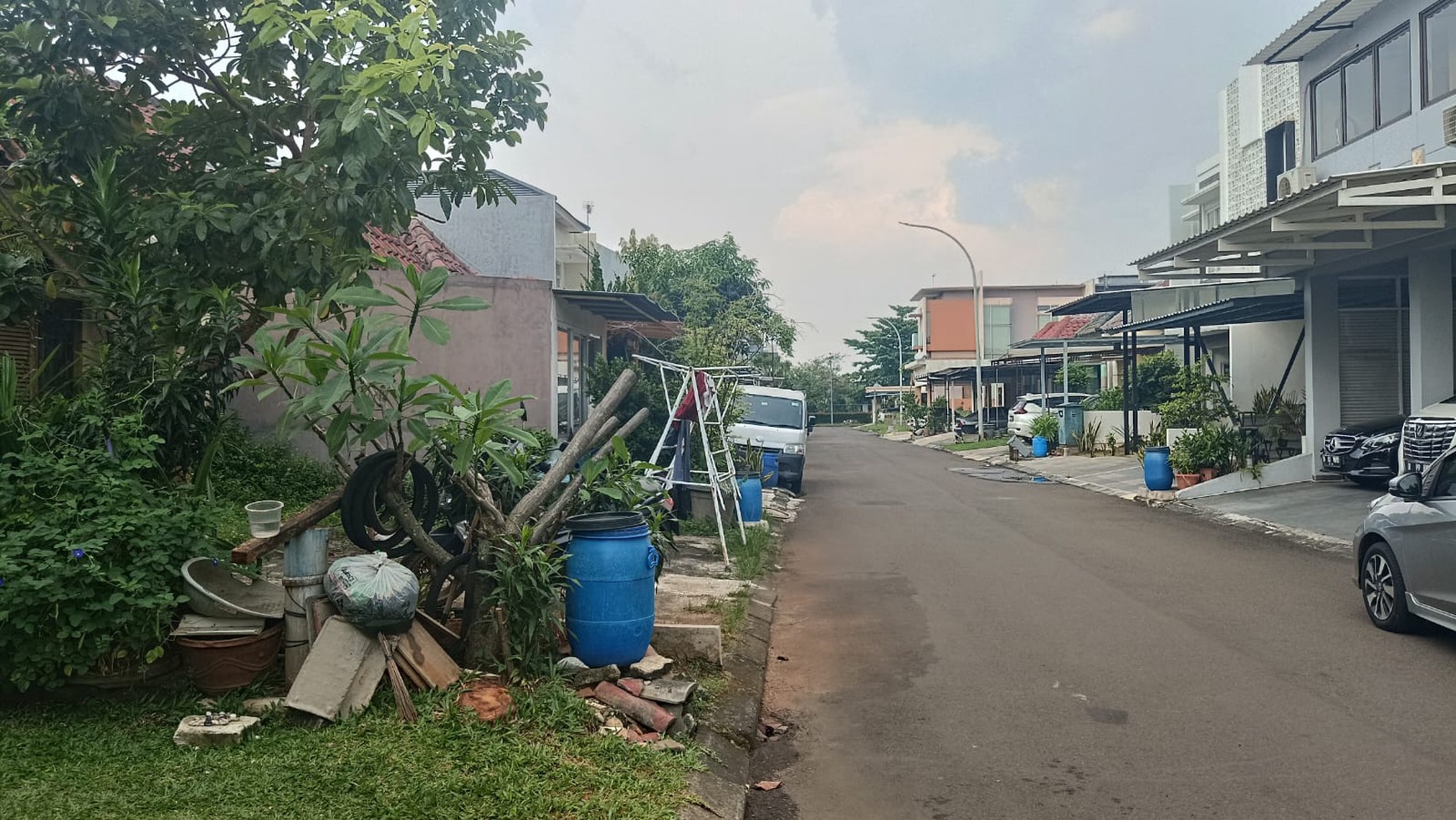 Rumah hitungan tanah di Alam Sutera