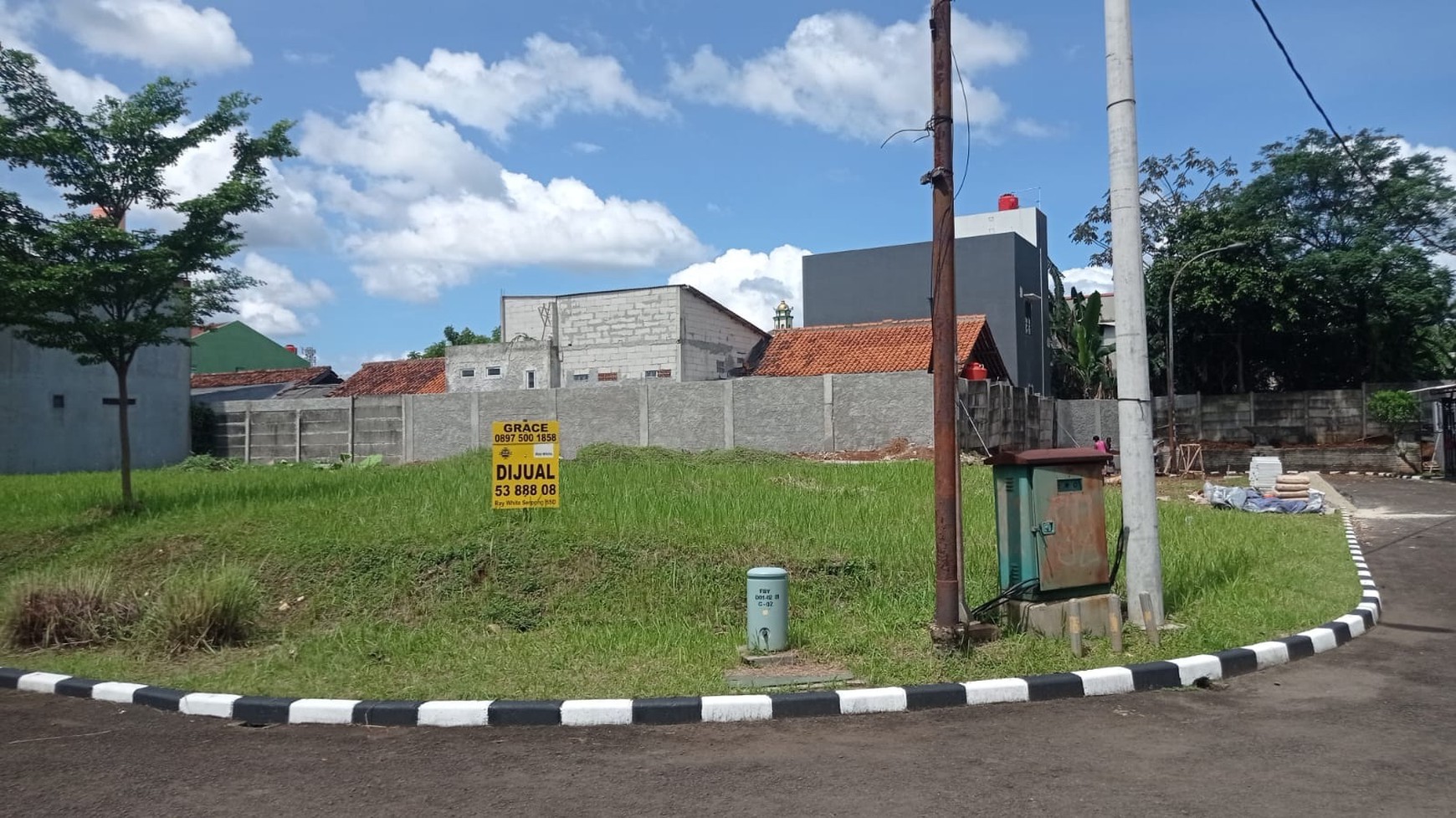 Kavling Hoek di Anggrek Loka Residence BSD