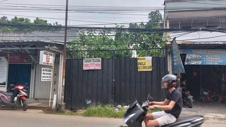 Tanah di pinggir jalan raya Ciangsana dekat perumahan Puri Ganda Asri.