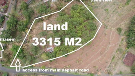 "URGENT" price dropped from 145.000 euros to 95.000 euros for this plot in Lovina Hills