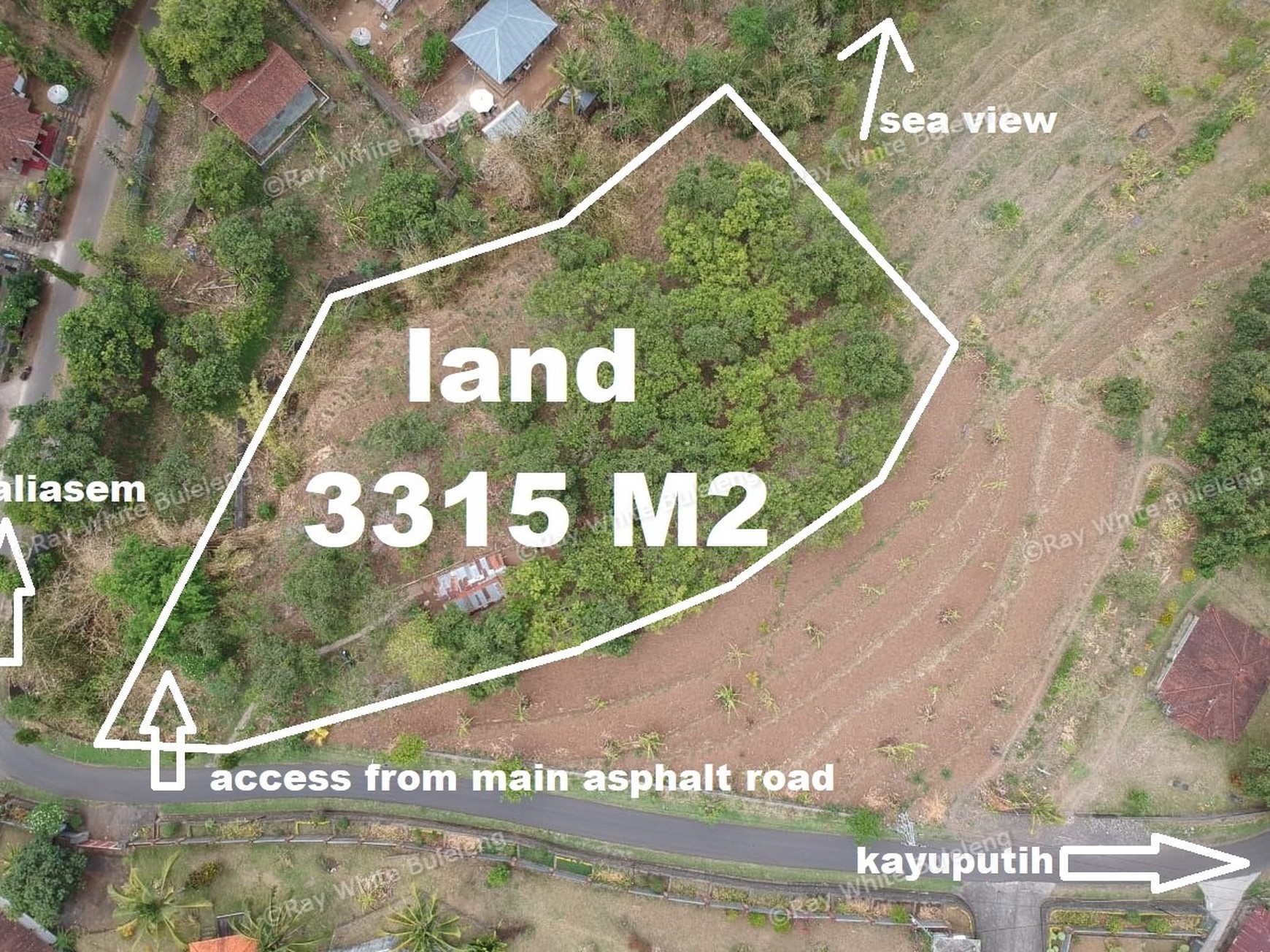 "URGENT" price dropped from 145.000 euros to 95.000 euros for this plot in Lovina Hills