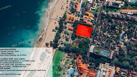 Kuta Beachfront Land with Endless Possibilities