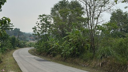Tanah Luas Murah daerah Loji dan Strategis Pinggir Jalan Raya Karawang - Bogor