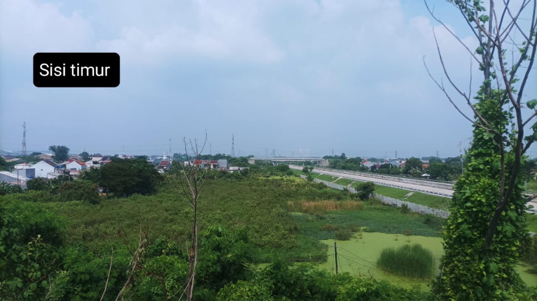 TANAH LOKASI STRATEGIS PINGGIR JALAN TOL- SANGAT TEPAT PROYEK PRESTISIUS - CIBITUNG BEKASI