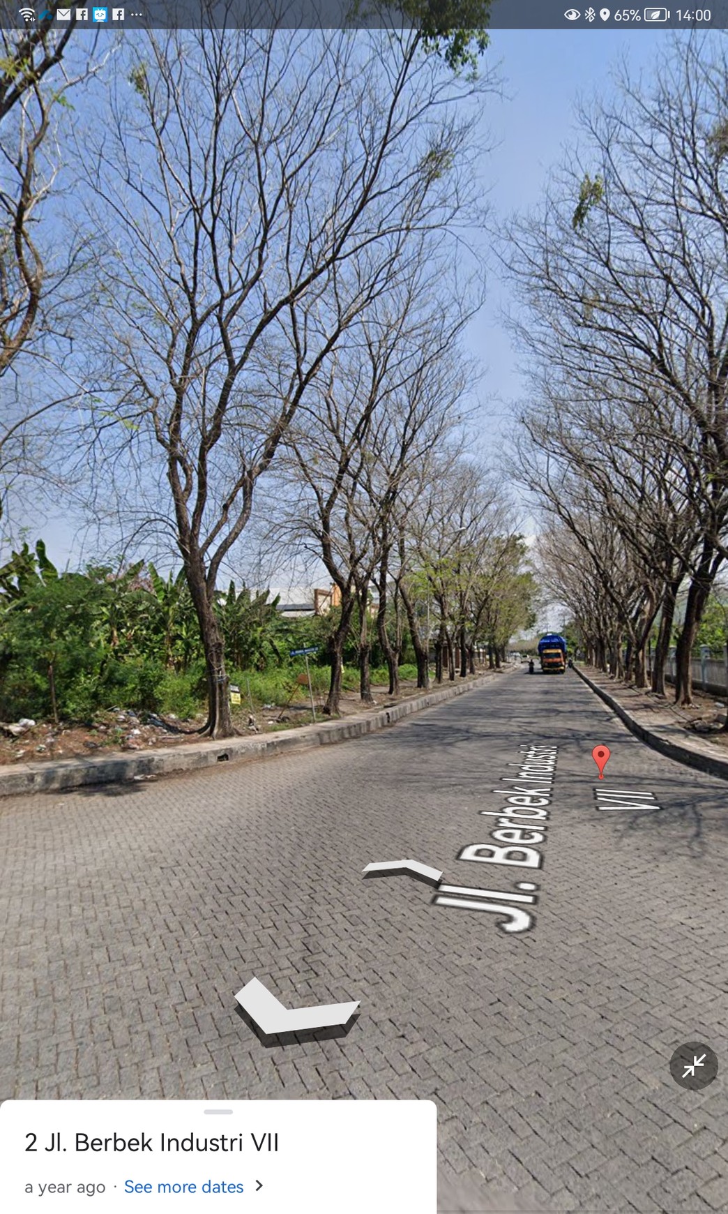 Tanah Rungkut Industri dekat MERR Rp 20.000/m2/bln
