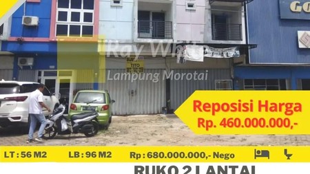 Dijual ruko 2 lantai di labuhan ratu