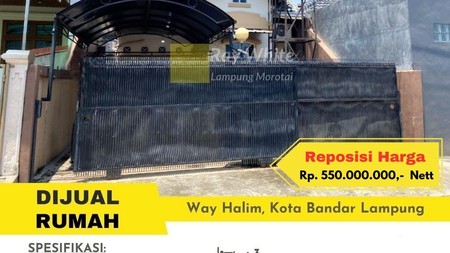 Dijual rumah di kedamaian