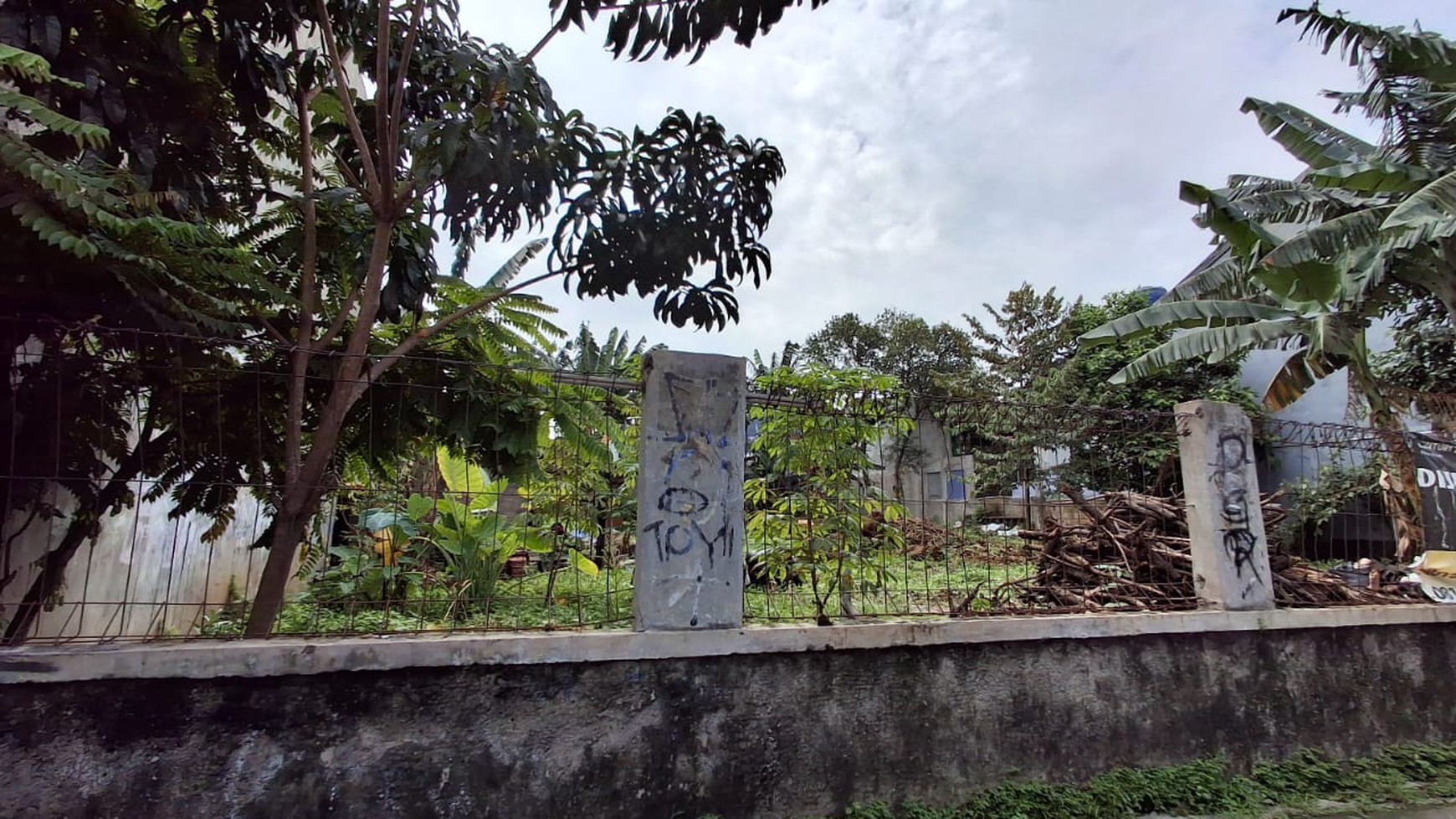 Disewakan Kavling 600 m2 Bebas Banjir di Jl Kenangan Rempoa