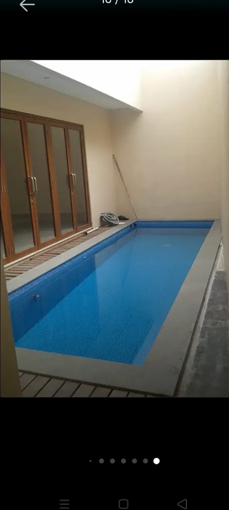 Rumah Siap Huni dengan Kolam Renang Pribadi diKemang, Jakarta Selatan