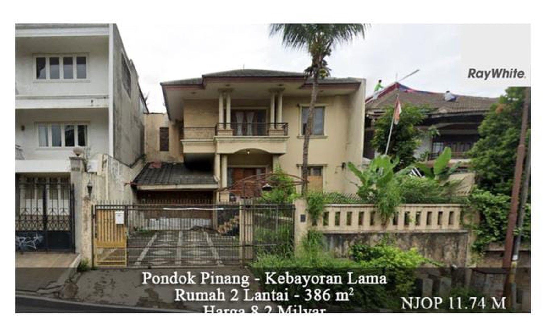 FOR SALE Murah Rumah Komersial K2 dua Lantai Dibawah NJOP Deplu Raya Pondok Pinang Kebayoran Lama #Ern
