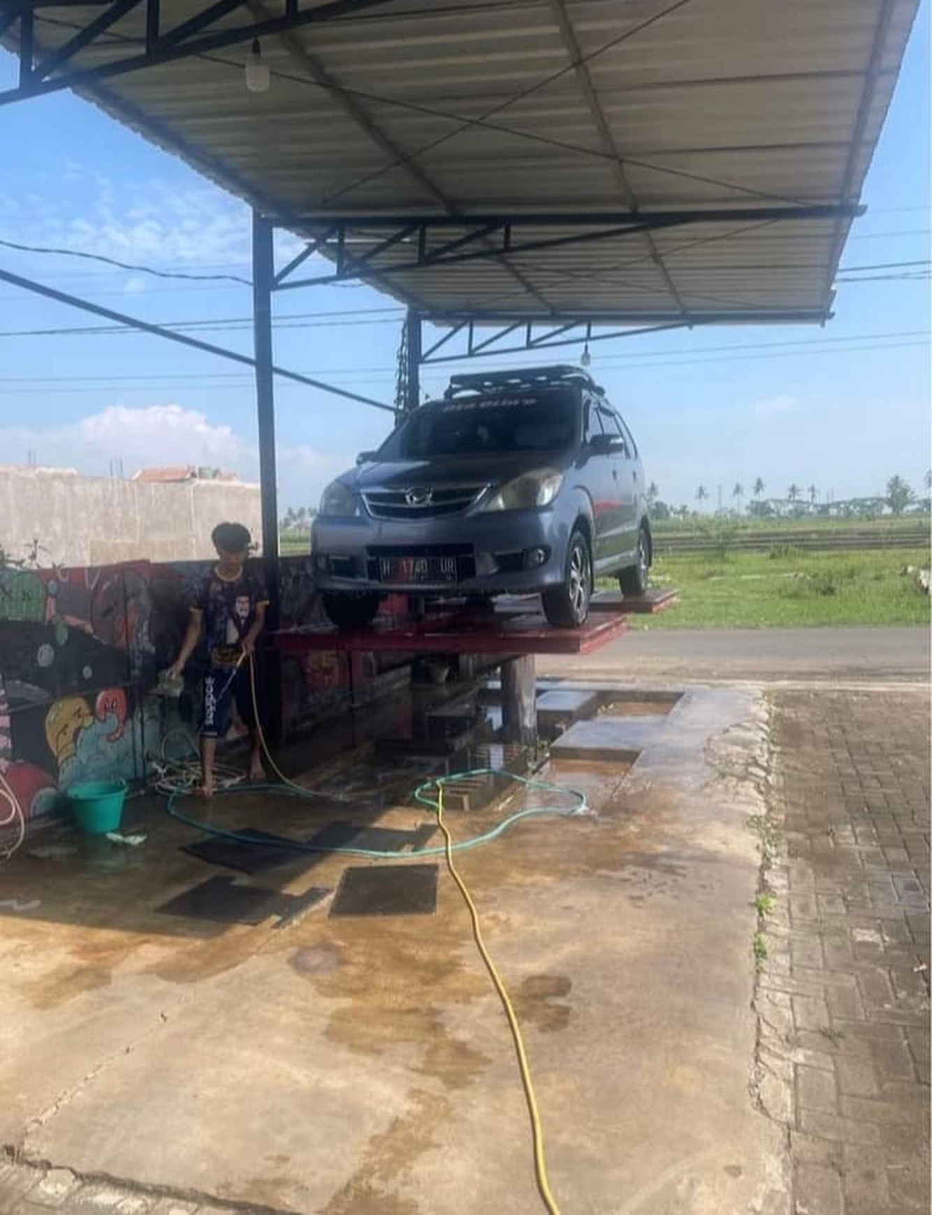 Dijual Cepat! Cafe & Carwash Strategis di Sengguruh, Kepanjen - Rp 650 Juta Nego Bebas!!