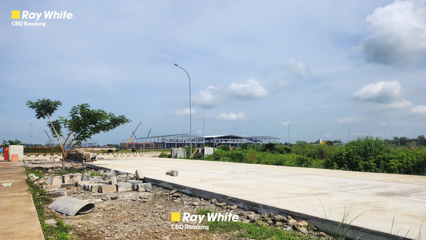 Kavling dalam Kawasan Industri yang sedang berkembang dekat Bandara Kertajati Majalengka